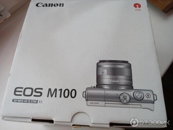 Цифровая фотокамера Canon EOS M100 15-45 IS STM Black