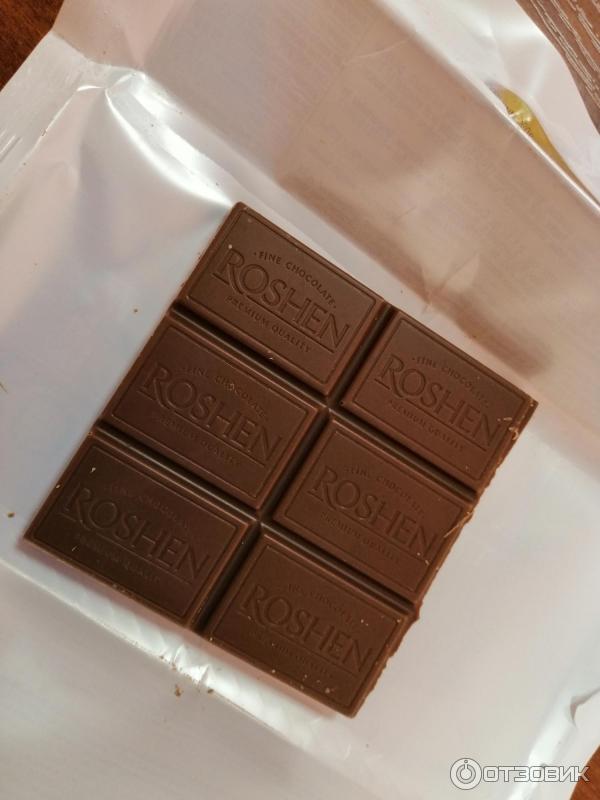 Молочный шоколад Roshen Milk Chocolate фото