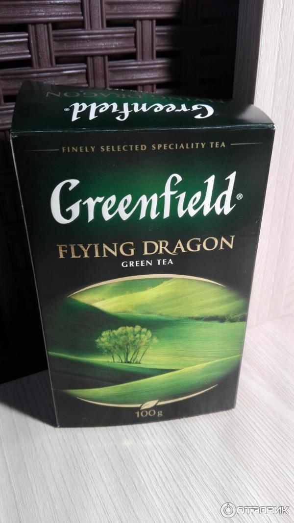 Китайский зеленый чай Greenfield Flying Dragon фото