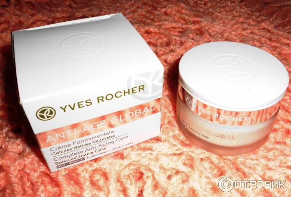 Дневной уход Yves Rocher Anti-Age Global Возрождение Молодости с Натуральными Растительными Клетками фото