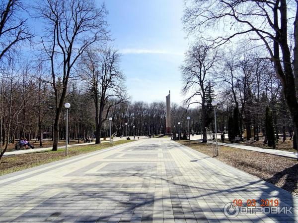 Городской парк Победы в городе Ессентуки