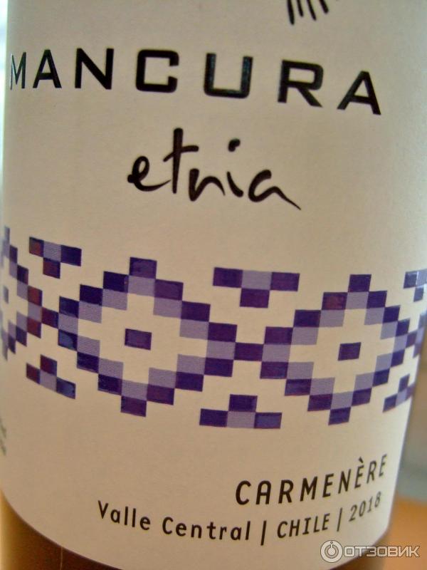 Вино сухое красное Vina Fray Leon Mancura Carmenere фото