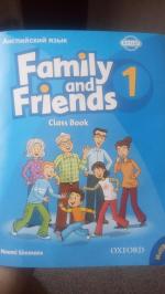 Family and Friends 1 2 edition class and workbook+CD