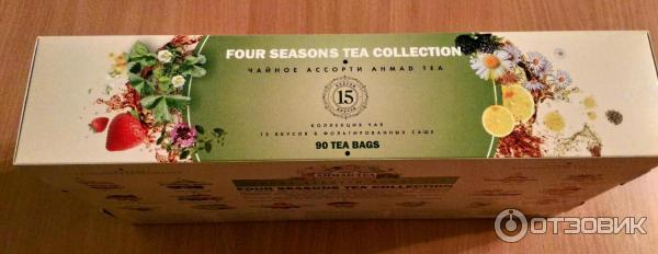 Чайное ассорти Ahmad Tea Four Seasons Tea Collection фото