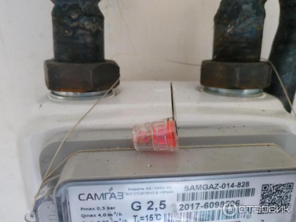 Газовый счетчик Самгаз G 2,5 фото