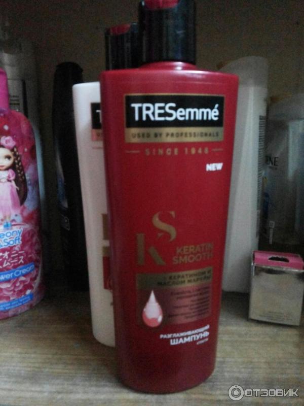 TRESemme шампунь Keratin Smooth разглаживающий