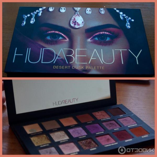 Палетка теней для век Huda Beauty Desert Dusk Eyeshadow Palette фото