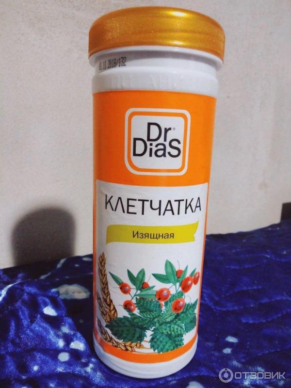 Клетчатка Dr.Dias Изящная фото