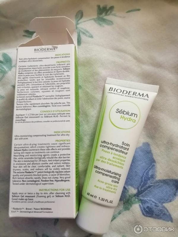 Крем для лица Bioderma Sebium Hydra фото