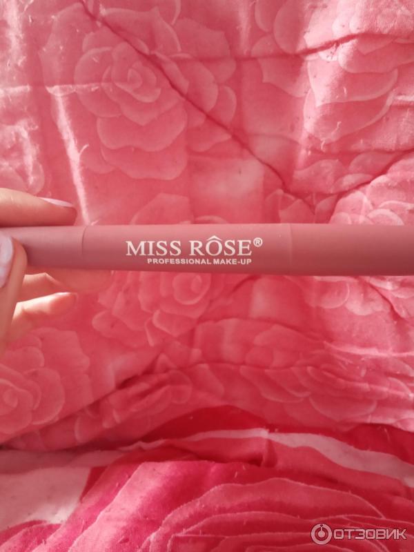 Отзыв о Карандаш для губ+помада Miss Rose | Хорошая китайская помадка