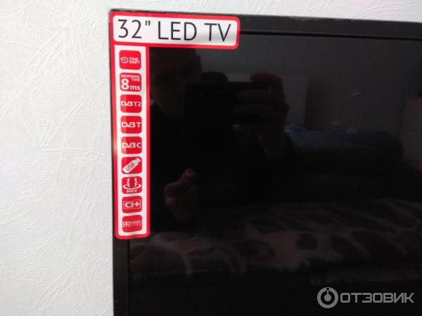 Купить Телевизор Телевизор Leben LE-LED24R282T2 Б/У за 0 руб. - состояние 9/10
