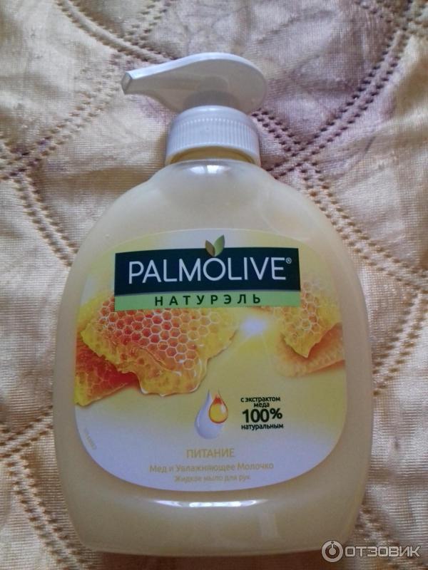 Жидкое мыло Palmolive Натурель Мед и Увлажняющее молочко фото