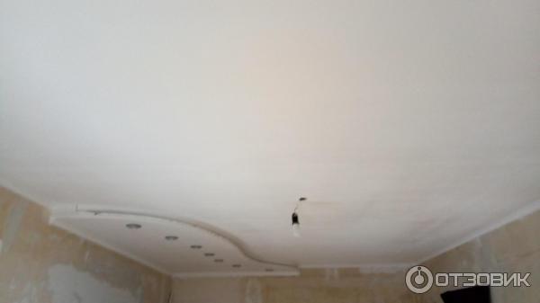 Потолок сегодня, после покраски