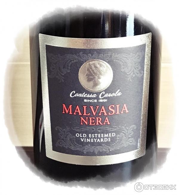 красное сухое вино Malvasia Nera Contessa Carola