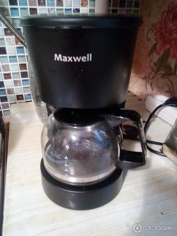 Кофеварка Maxwell MW-1657 BK фото