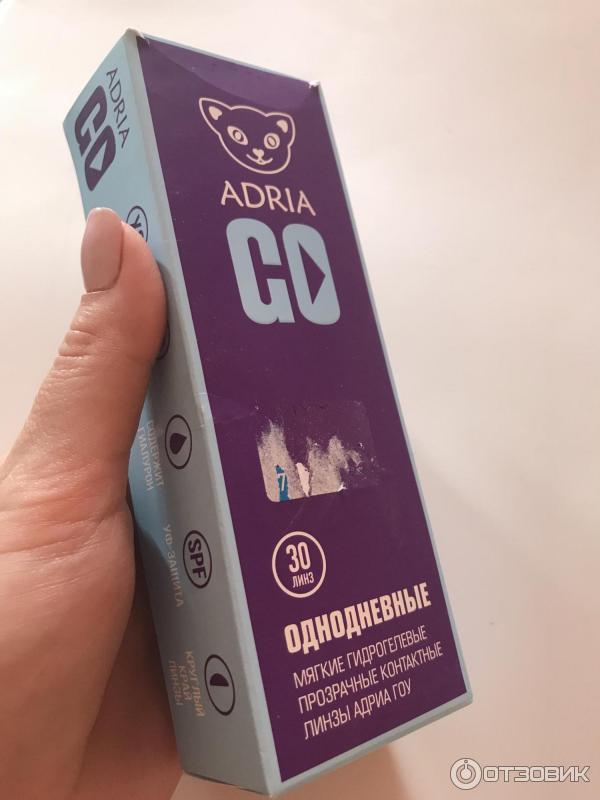 Однодневные контактные линзы Adria GO фото