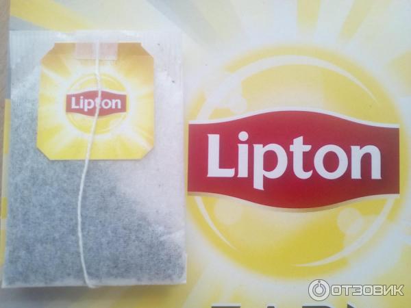 Чай Lipton Earl Grey 100 пакетиков черный чай