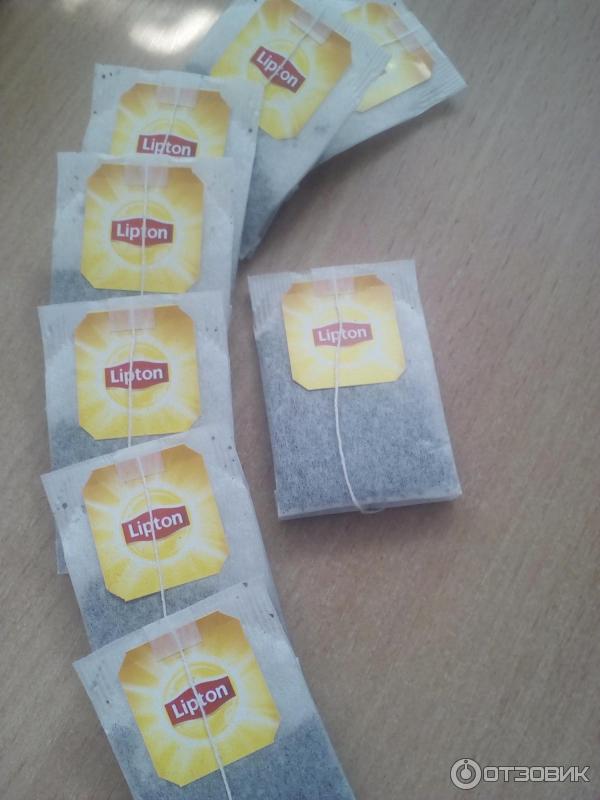 Чай Lipton Earl Grey 100 пакетиков черный чай