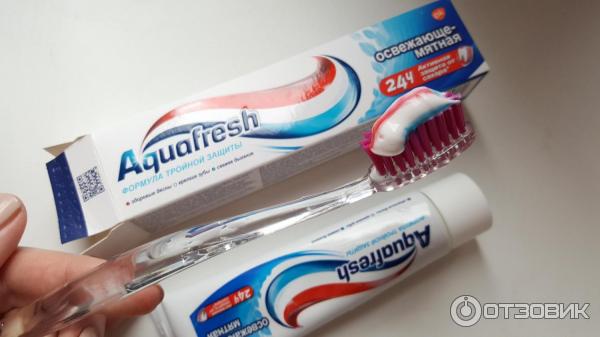 Зубная паста Aquafresh освежающе-мятная фото