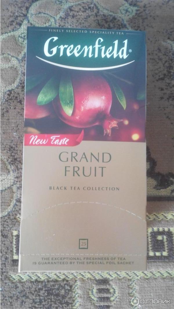 Чай черный Greenfield Grand fruit фото