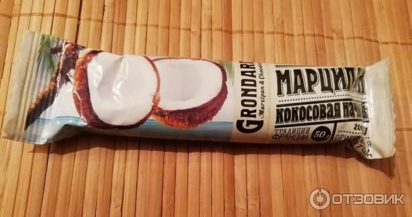 Отзыв о Батончик Grondard "Марципан" | Кокос не кокс, но я от него балдею))