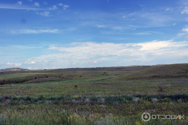 Озеро Малое Чебачье Акмолинская область Казахстан