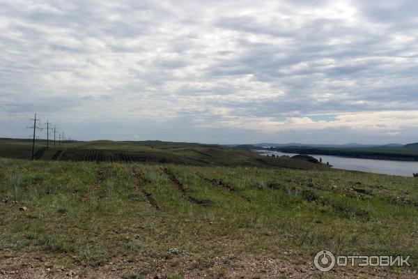 Озеро Малое Чебачье Акмолинская область Казахстан