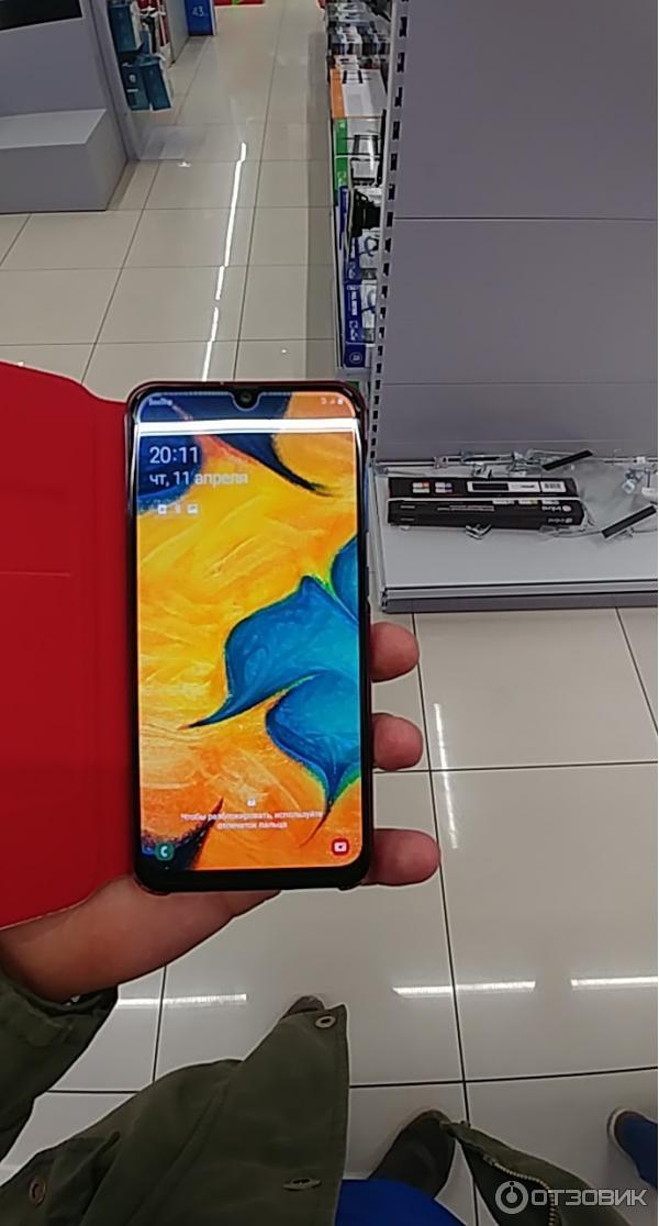 Смартфон Samsung Galaxy A30 фото