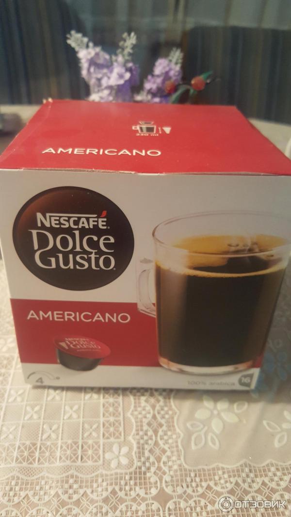 Кофе в капсулах Nescafe Dolce Gusto Americano фото