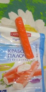 Крабовые палочки охлажденные "Санта Бремор" фото