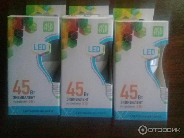 Лампа светодиодная ASD LED-свеча фото