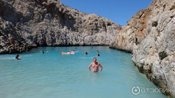 Пляж Seitan Kataramena Limania Beach (Греция, Крит) фото