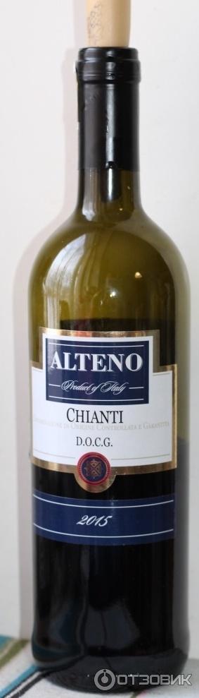 Вино красное сухое Chianti Alteno фото