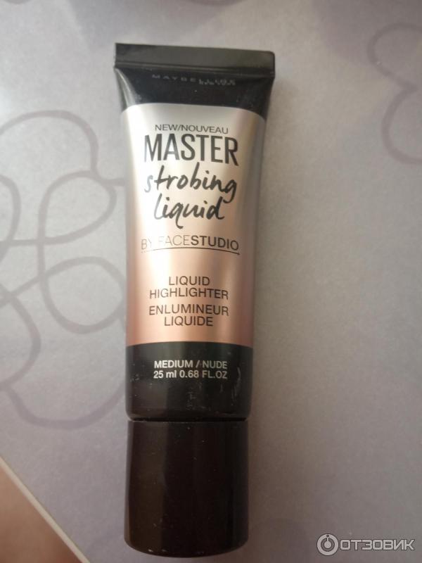 Жидкий хайлайтер Maybelline Face Studio Master strobing liquid фото