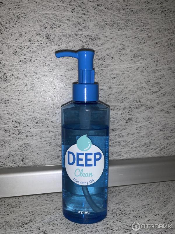 Гидрофильное масло A'PIEU Глубоко очищающее DEEP CLEAN CLEANSING OIL фото