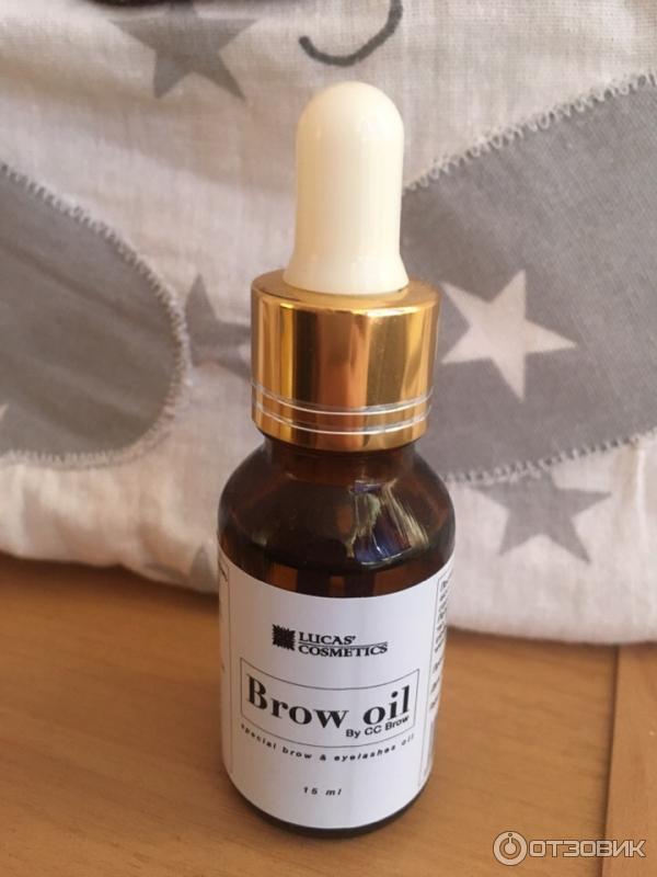 Масло для ресниц и бровей Lucas Cosmetics Brow oil фото