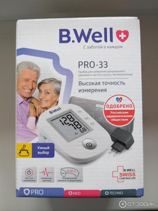 Тонометр B.Well PRO-33 фото