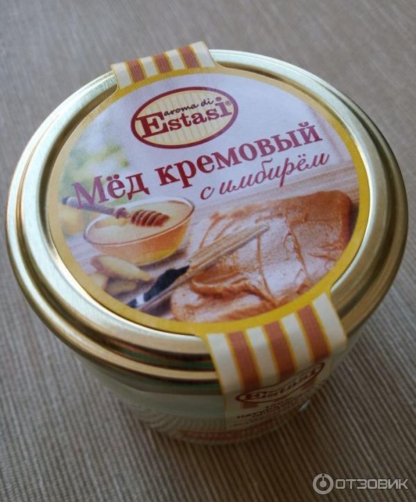 Мед кремовый с имбирем Aroma di Estasi фото