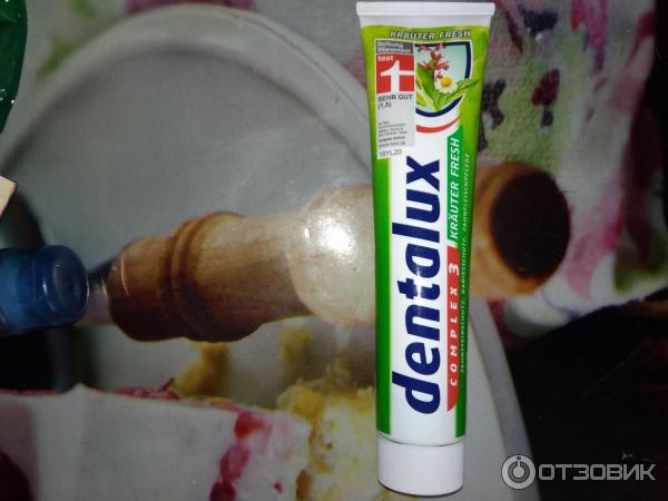 Зубная паста Dentalux Complex 3 фото