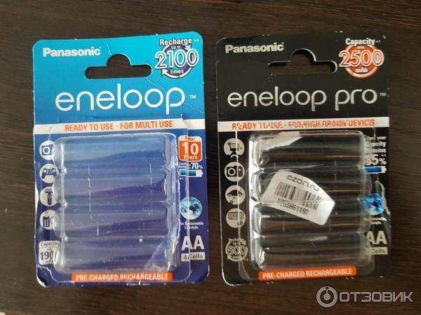 Аккумуляторы Panasonic Eneloop Pro AA 2500 mAh фото