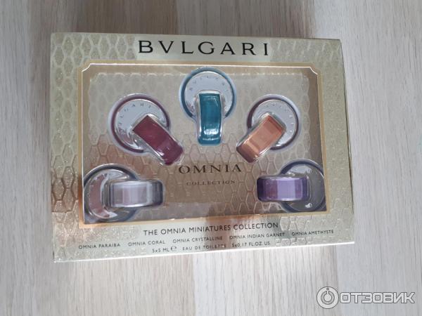 Bvlgari omnia miniature collection hotsell