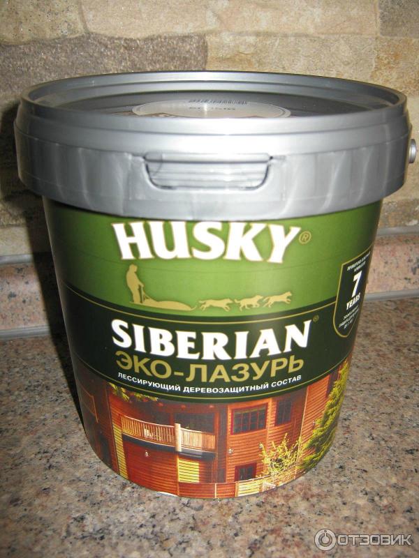Отзыв о Эко-лазурь HUSKY Siberian | Легкий способ обновления предметов ...