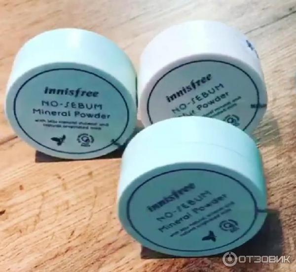 Пудра рассыпчатая Innisfree No sebum mineral Powder фото