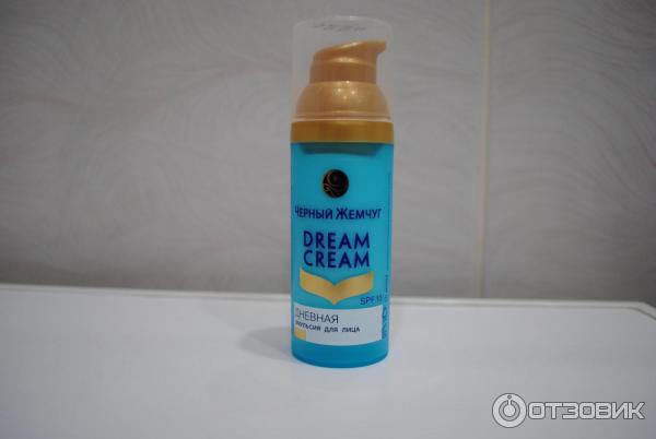 Дневная эмульсия для лица Черный Жемчуг SPF 10 Dream cream естественное сияние фото