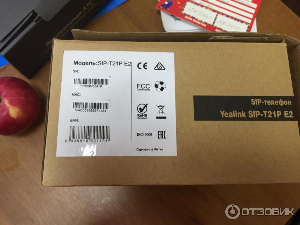 IP Телефон Yealink SIP-T21P E2 фото