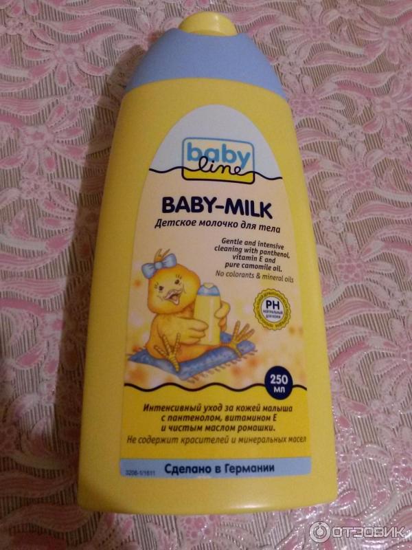 Детское молочко для тела Babyline Baby-milk фото