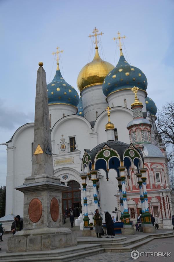 Купола Троице Сергиевой Лавры Успенский собор