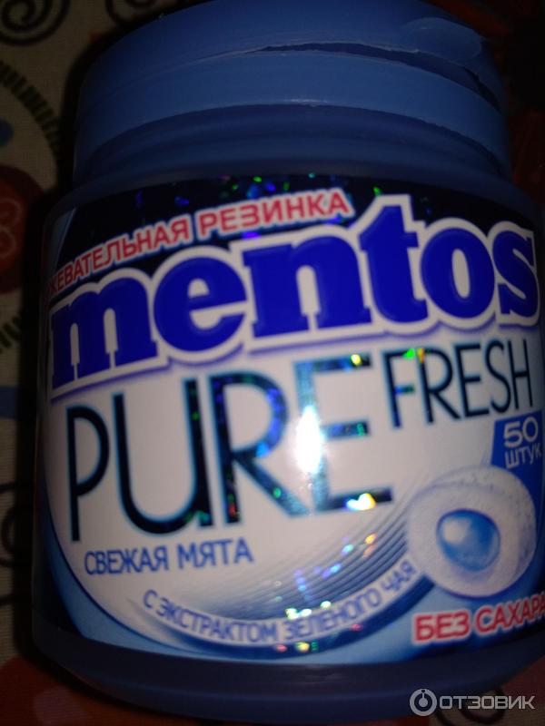 Жевательная резинка Mentos Pure Fresh фото