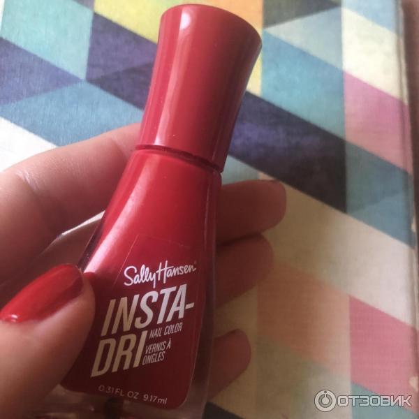 Лак для ногтей Sally Hansen Insta-Dri быстросохнущий фото