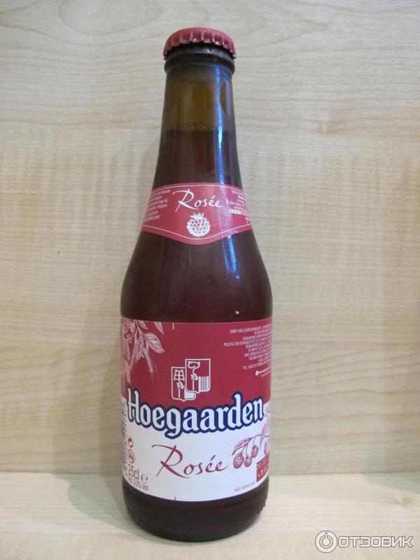 Пиво хугарден вишня фото Отзыв о Пиво Hoegaarden Rosee Малиновый пивной напиток